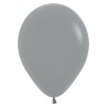 R12 082 Balon okrągły 12"  miejski szary