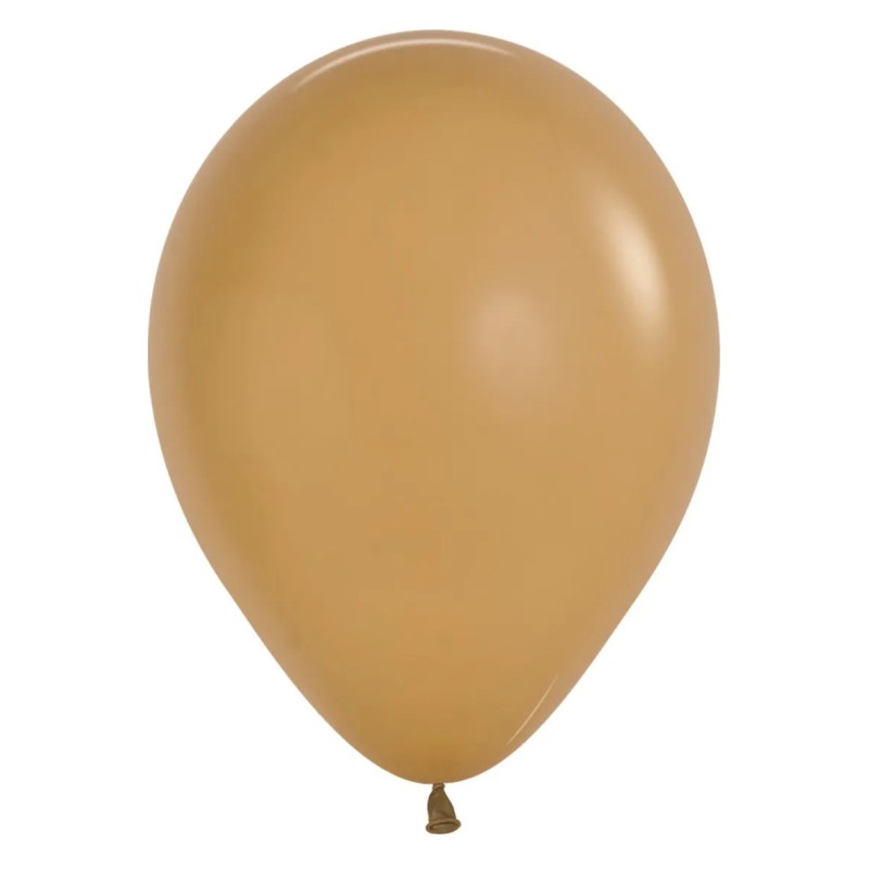 R12 073 Balon okrągły 12"  latte