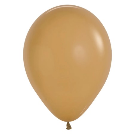 R12 073 Balon okrągły 12"  latte