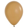 R12 073 Balon okrągły 12"  latte