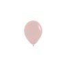 R5 058 Balon okrągły 5" kremowy róż