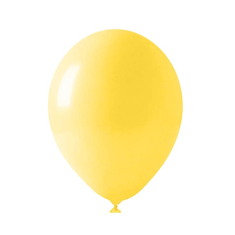 EVP 010 balon lateksowy okrągły 11" jasny żółty