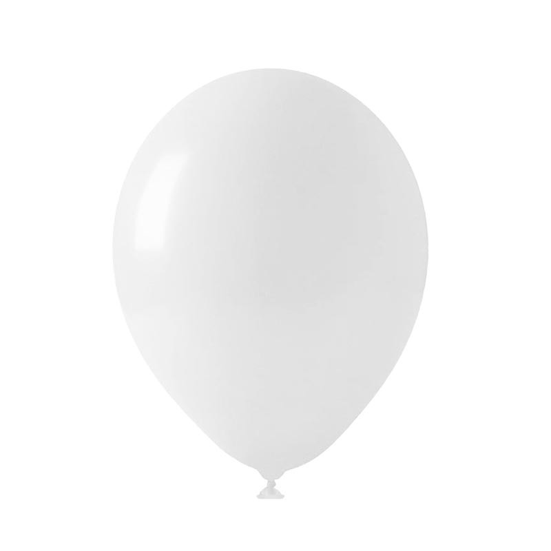 EVP 100 balon lateksowy okrągły 5" biały