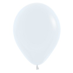R12 005 Balon okrągły 12"  biały