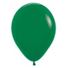 R12 032 Balon okrągły 12"  leśna zieleń