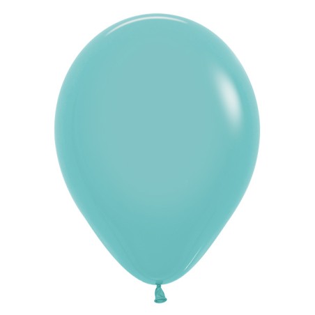 R12 037 Balon okrągły 12"  akwamaryna
