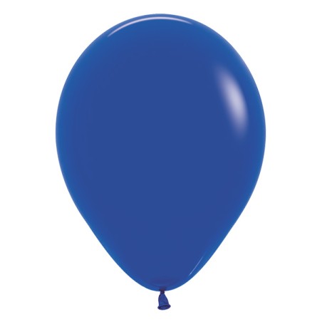 R12 041 Balon okrągły 12"  królewski błękit