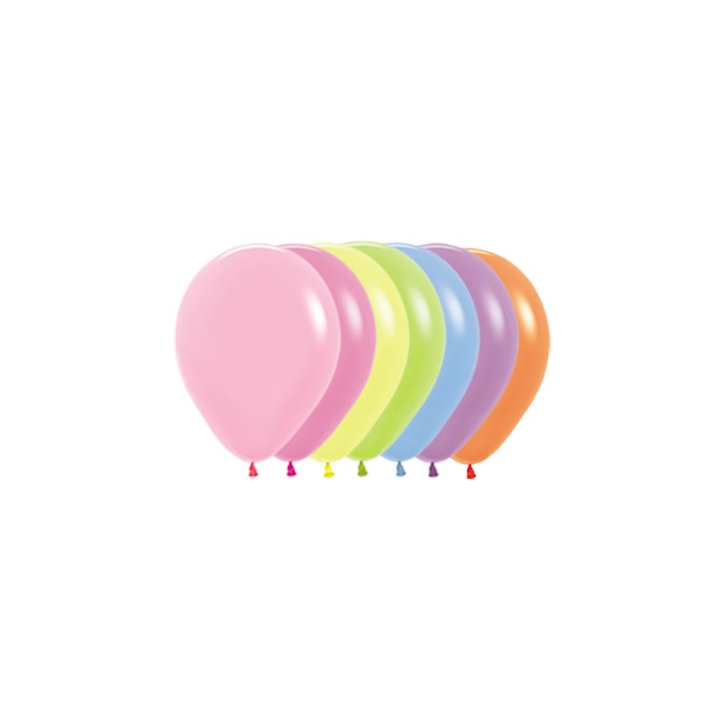 R12 200 Balon okrągły 12" Neon Mix