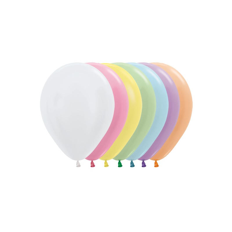 R12 400 Balon okrągły 12" Perłowy Mix