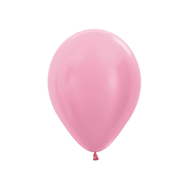 R12 409 Balon okrągły 12" perłowy różowy