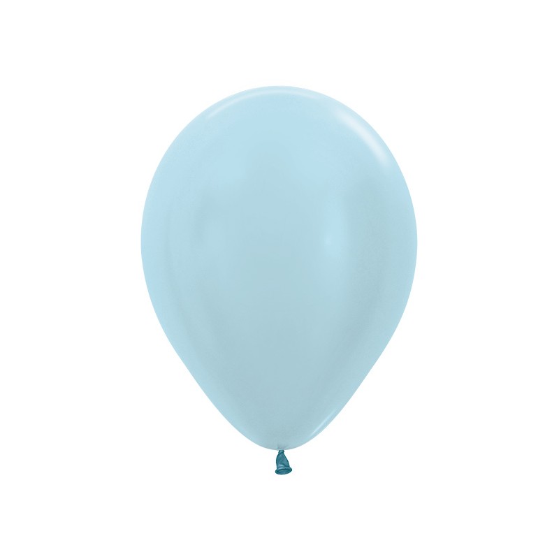 R12 440 Balon okrągły 12" perłowy niebieski